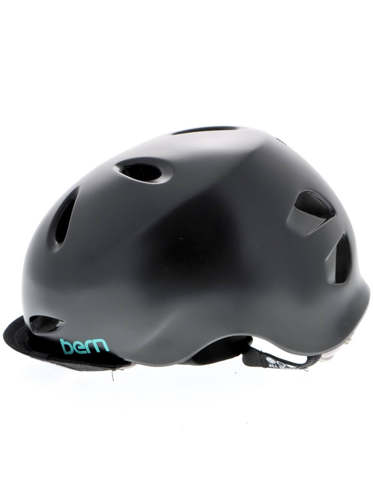 Bern Berkeley Helmet, Satin Black, XS/S