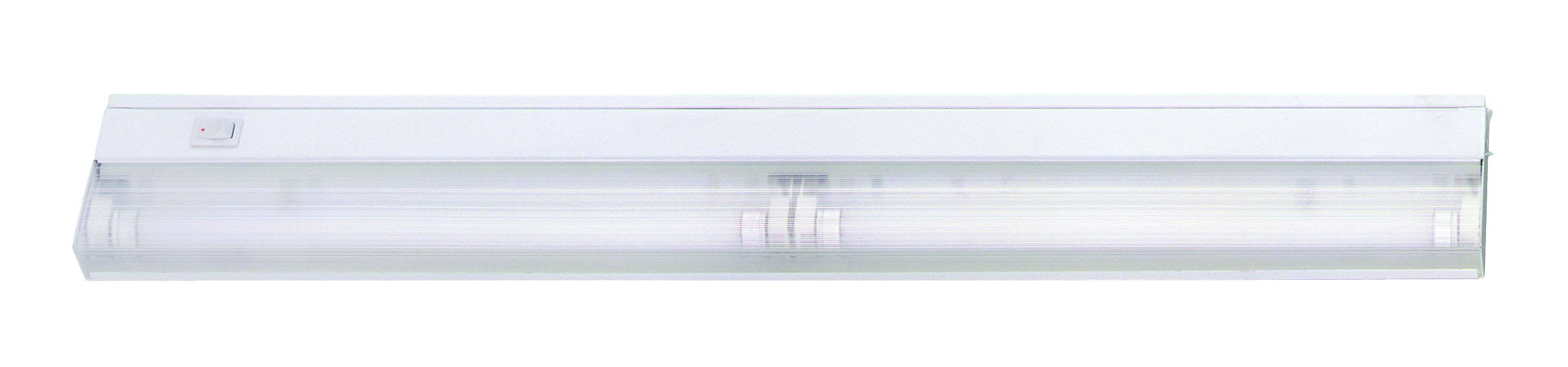 Acclaim Lighting-24 in. White Fluorescent Under Cabinet Light-UC24WH