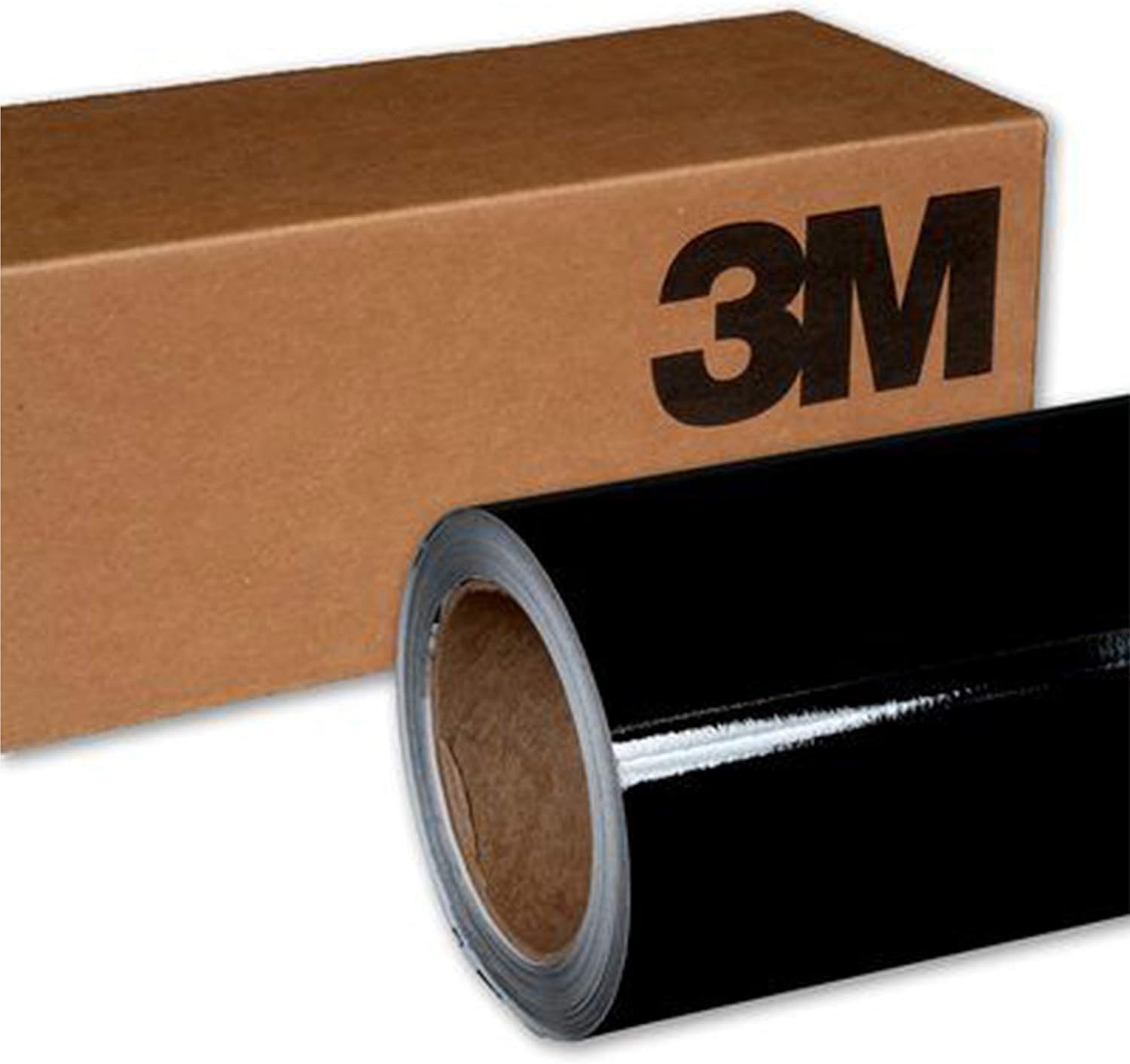 3M 2080 G12 GLOSS BLACK 5ft x 7ft (35 Sq/ft) Car Wrap Vinyl Film