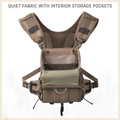 Badlands Bino EZ | Modular Binocular Harness System for Optimal Performance and Durability, Approach, Small