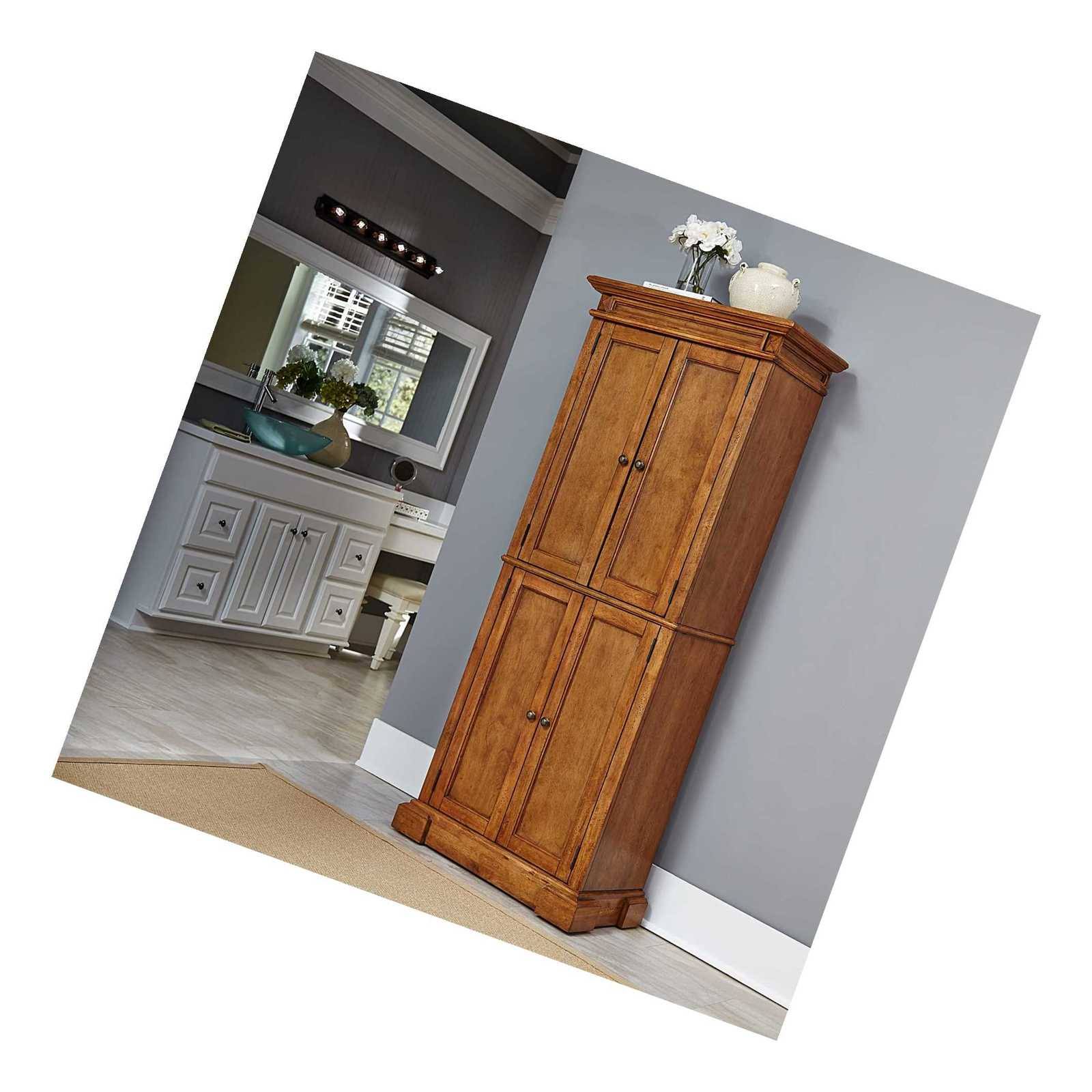 Home Styles Americana Distressed Oak Pantry by Home Styles