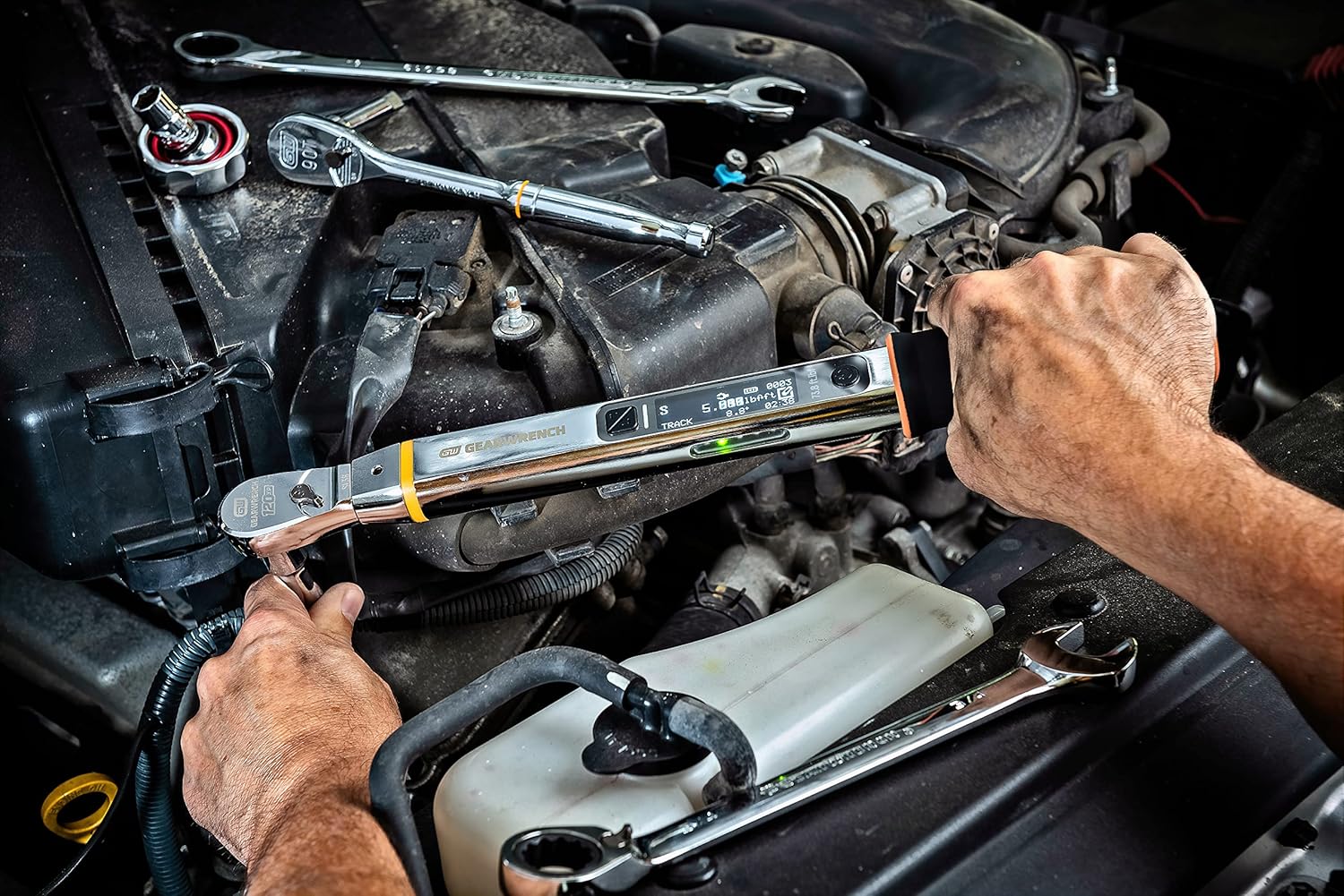 GEARWRENCH 3/8" 120XP™ E-Spec Electronic Interchangeable Head Torque Wrench 20-100Nm - 85245