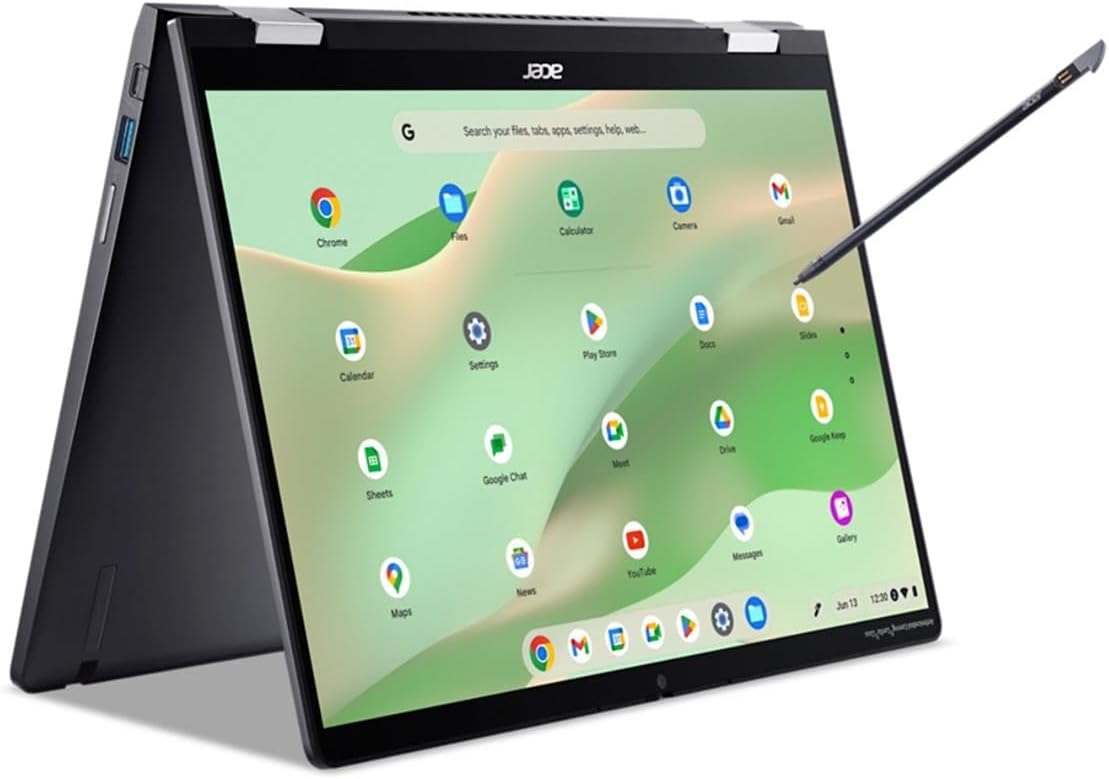 acer Chromebook Spin 714 CP714-2WN CP714-2WN-320J 14" Touchscreen 2 in 1 Chromebook - WUXGA - 1920 x 1200 - Intel Core i3 13th Gen i3-1315U Hexa-core (6 Core) 1.20 GHz - 8 GB Total RAM - 256 GB SSD -