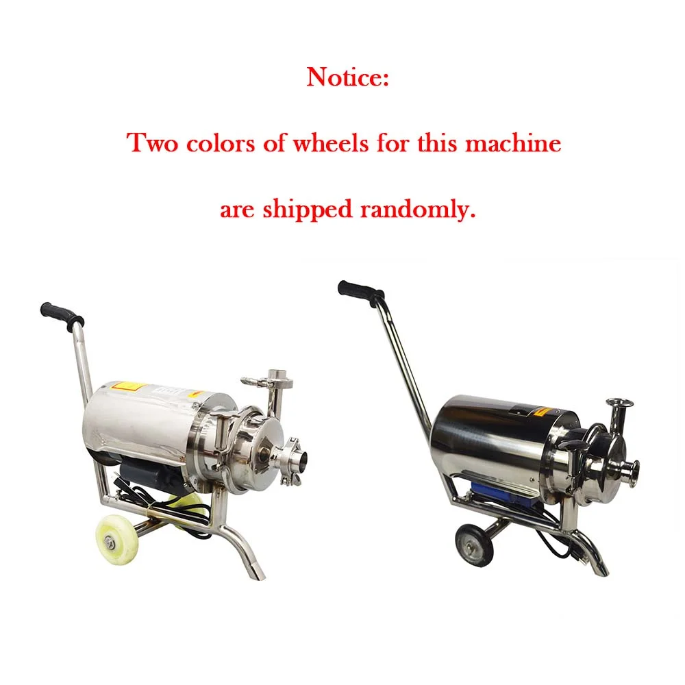 INTBUYING 3Ton/H Centrifugal Pump Sanitary Beverage Pump Stainless Steel without Switch