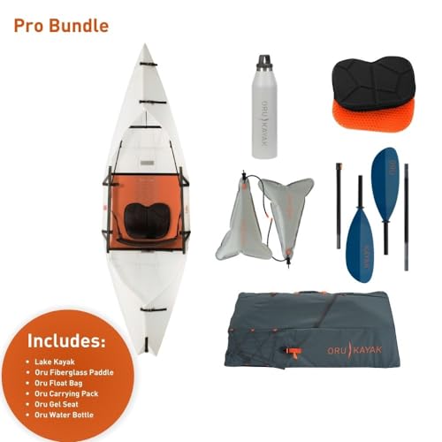 Oru Kayak Foldable Kayak Lake Sport | Lightweight, Portable & Stable - Lake and River Kayaks - Beginner, Intermediate