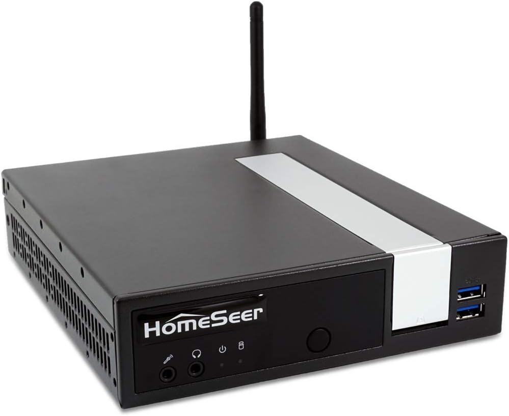 HomeSeer HomeTroller PRO Smart Home Controller Hub | Locally Managed Automation | Also Compatible with Alexa, Google Home & IFTTT