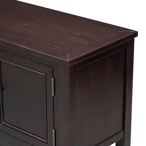 Farmhouse Sideboard Buffet Cabinet Kitchen Sideboard Cabinet with Storage Drawers and Bottom Shelf for Entryway Hallway Foyer Table Cupboard Coffee Bar Cabinet (46" Blue