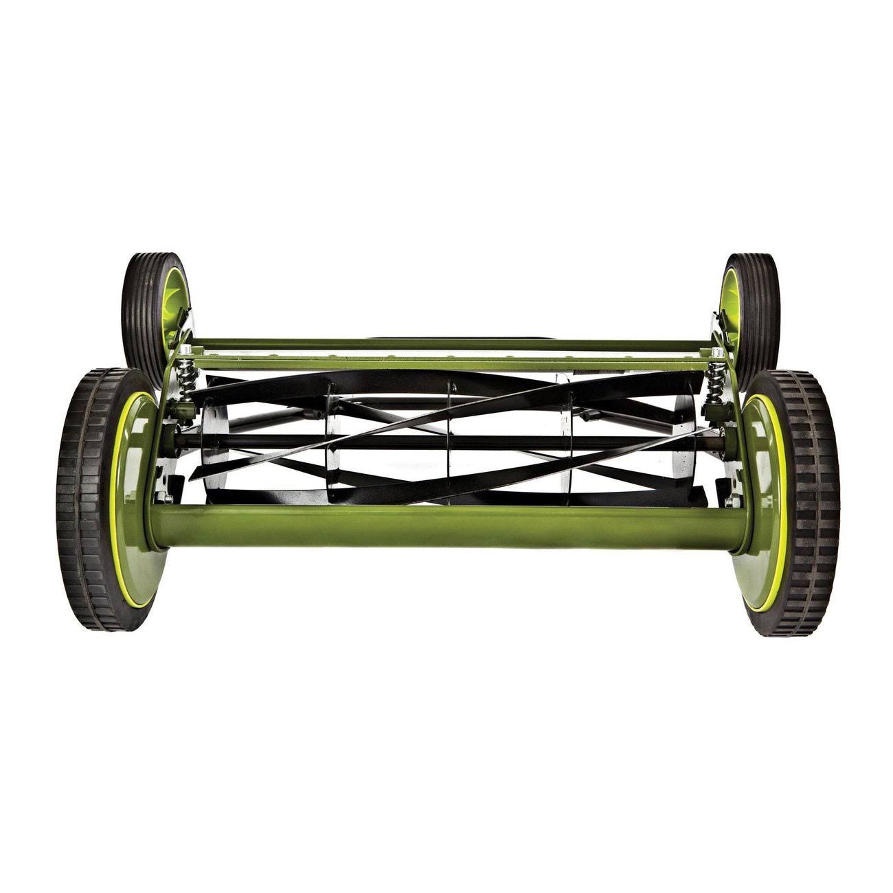 Sun Joe MJ501M-RM 18-inch Manual Reel Mower with Grass Catcher (Certified Refurbished)