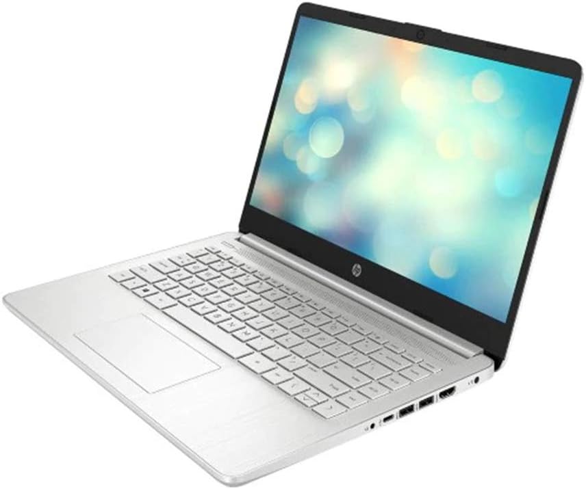 2022 HP 14" HD Touchscreen Laptop Computer, AMD Ryzen 3-3250U Processor, 8GB RAM, 128GB SSD, HD Audio, 720p HD Webcam, AMD Radeon Graphics, Bluetooth, HDMI, Windows 11, Silver, 32GB SnowBell USB Card