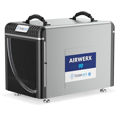 BaseAire Dehumidifiers with Drain Hose for Crawlspace Basement