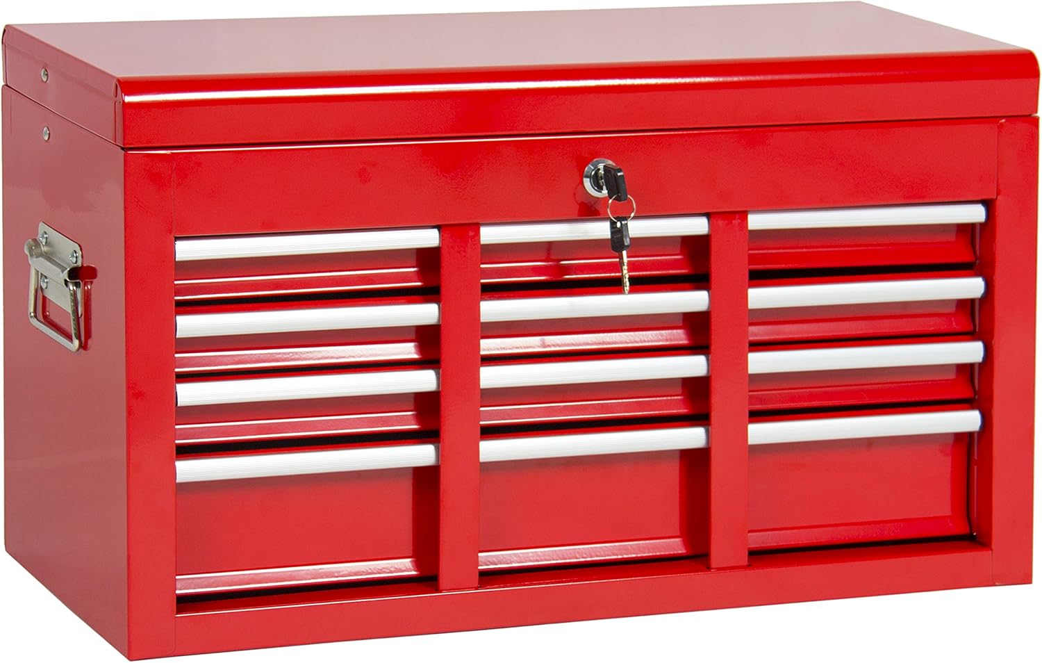 Best Choice Products Portable Top Chest Rolling Tool Storage Box Cabinet Sliding Drawers