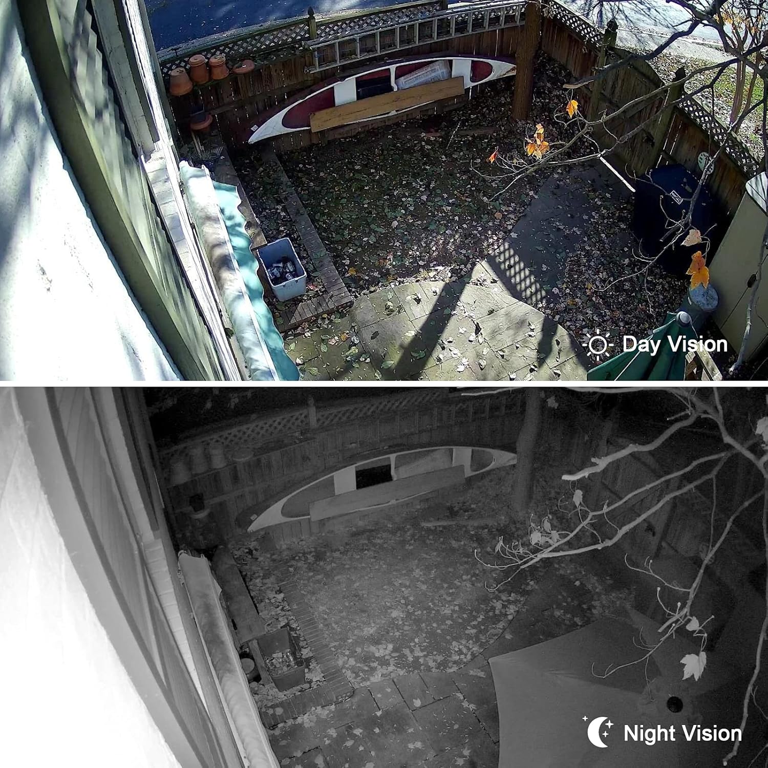 JideTech PTZ POE Camera Outdoor, HD 5MP Auto Tracking Security IP Camara with 4X Optical Zoom IR Night Vision Motion/Human Detection Built in Mic&Speaker IP66 Waterproof