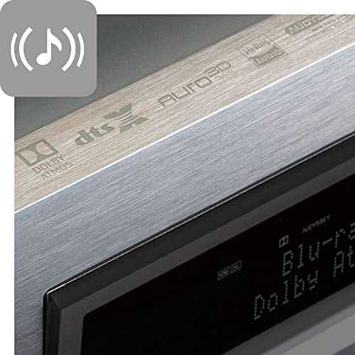 Denon AVR-X8500HA 13.2 Channel (150 W/Ch) Receiver for Home Theater, Advanced 8K Upscaling, Supports Dolby Atmos, DTS:X, IMAX Enhanced, Auro 3D & more, Built-in HEOS, Amazon Alexa Voice Control