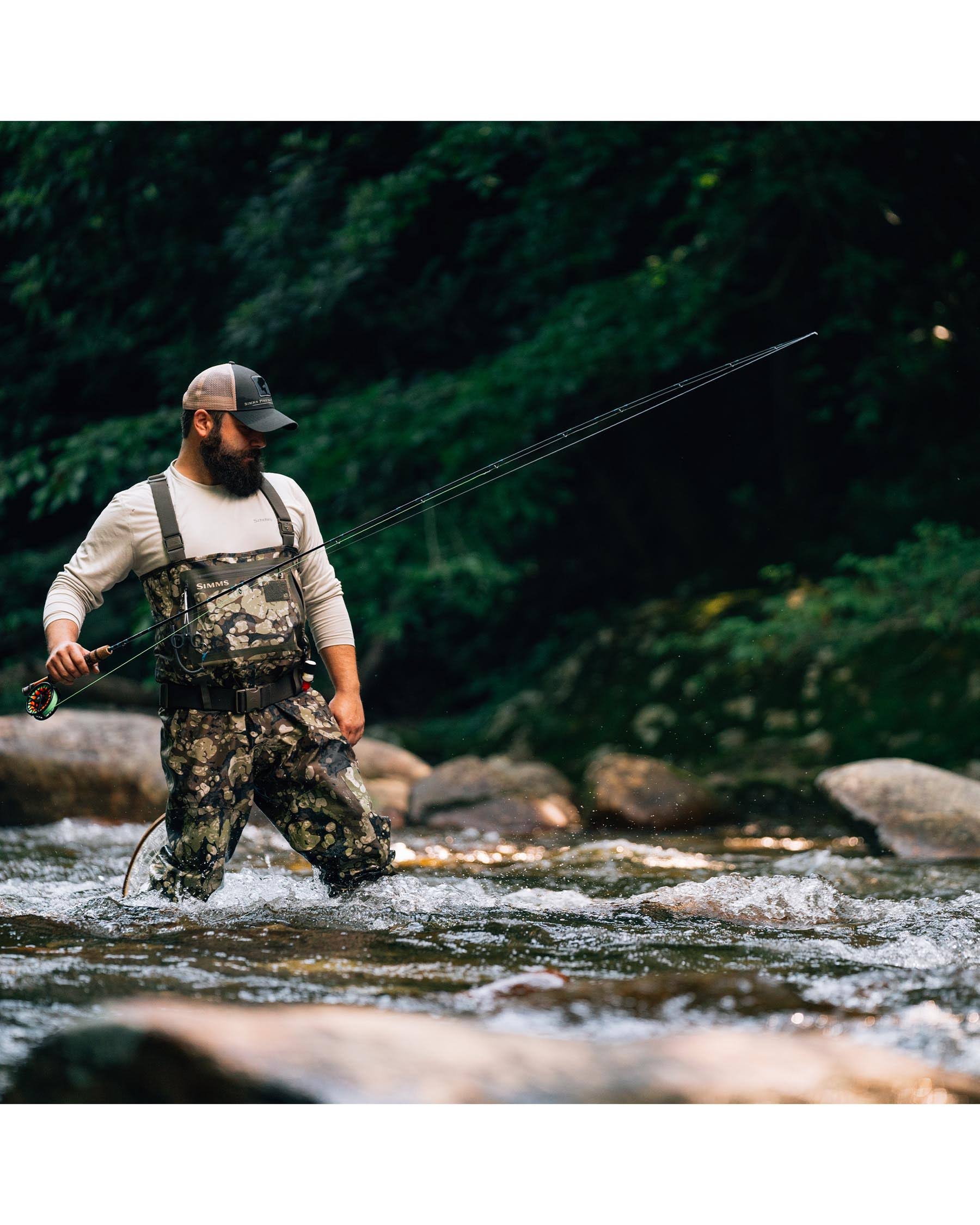 Simms G3 Guide Stockingfoot Waders - Riparian Camo - S