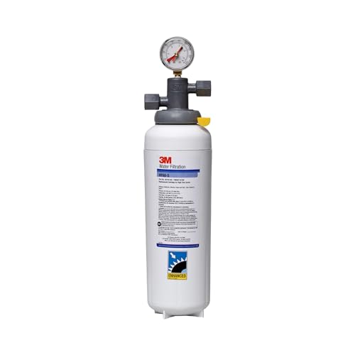 3M Water Filtration System for Commercial Ice Maker Machines ICE125-S, High Flow Series