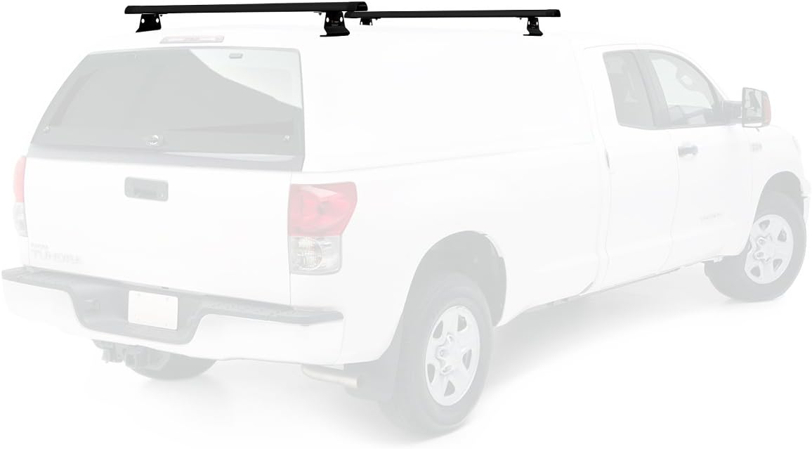Vantech Universal Pickup Topper J1000 Ladder roof Rack w/ 50" Bars Black