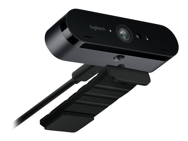 Logitech BRIO 4K Ultra HD Webcam - 720p/1080p/4K - USB