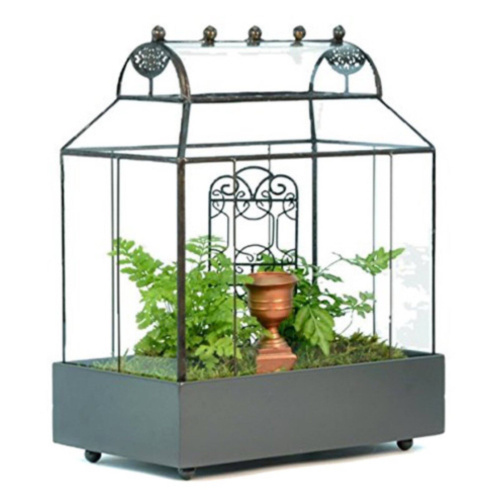 H Potter Barrel Roof Wardian Case Terrarium Container