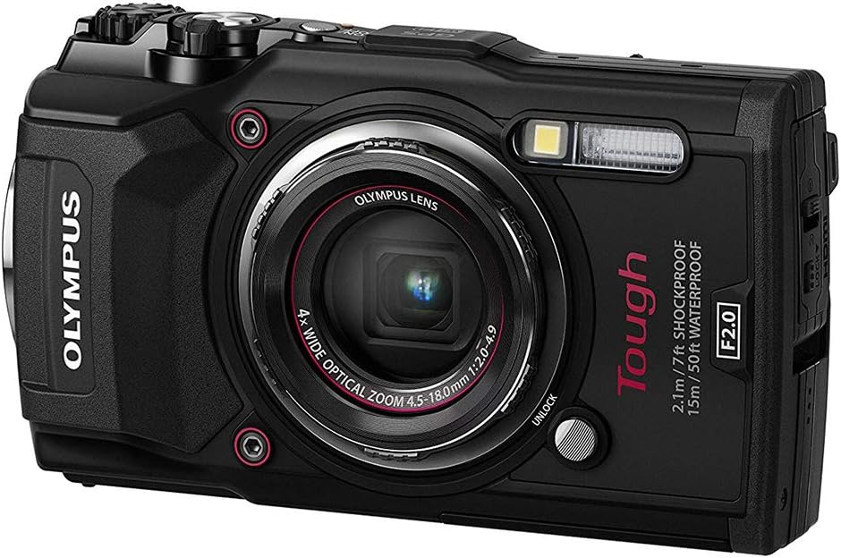 OM SYSTEM OLYMPUS TG-5 Waterproof Camera with 3-Inch LCD, Black
