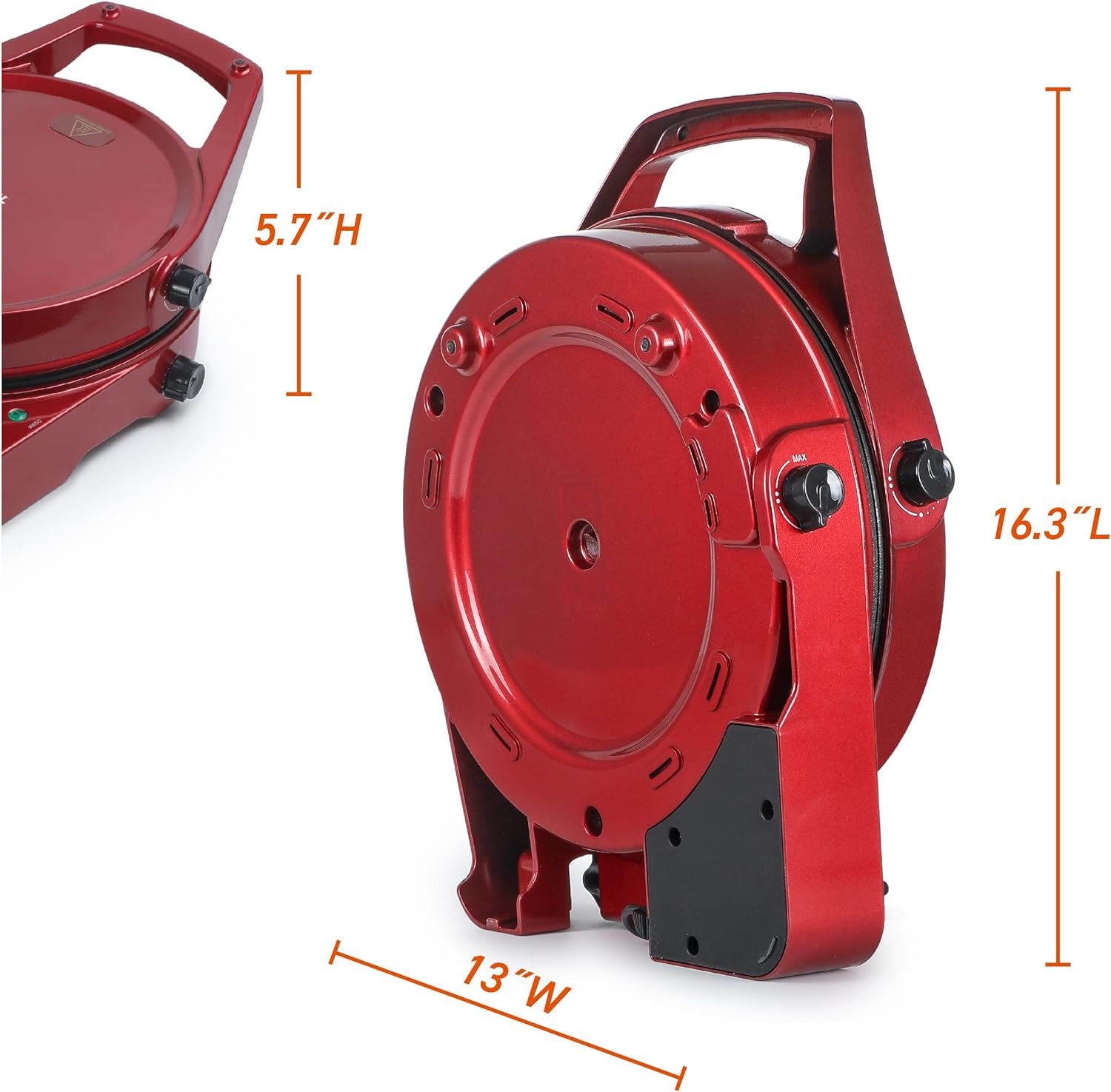 Countertop Pizza Maker, Indoor Electric Countertop Grill, Quesadilla Maker With Timer