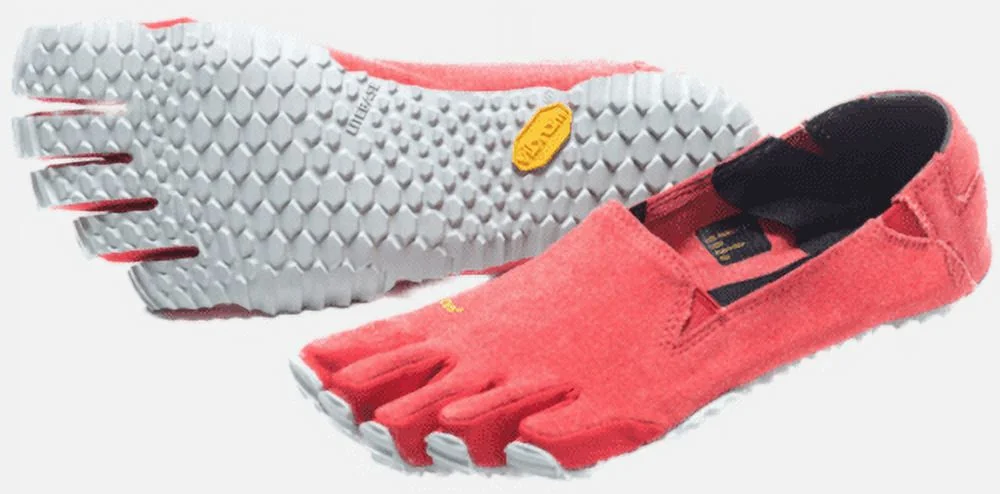 Vibram FiveFingers CVT LB Sz US 9-9.5 M EU 41 Women's Hemp Running Shoes Red/Ice - Curated Treasures Market