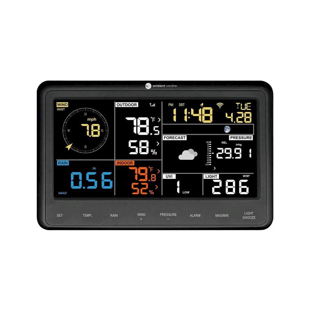 Ambient Weather WS-2902A Smart Weather Station with WiFi Remote