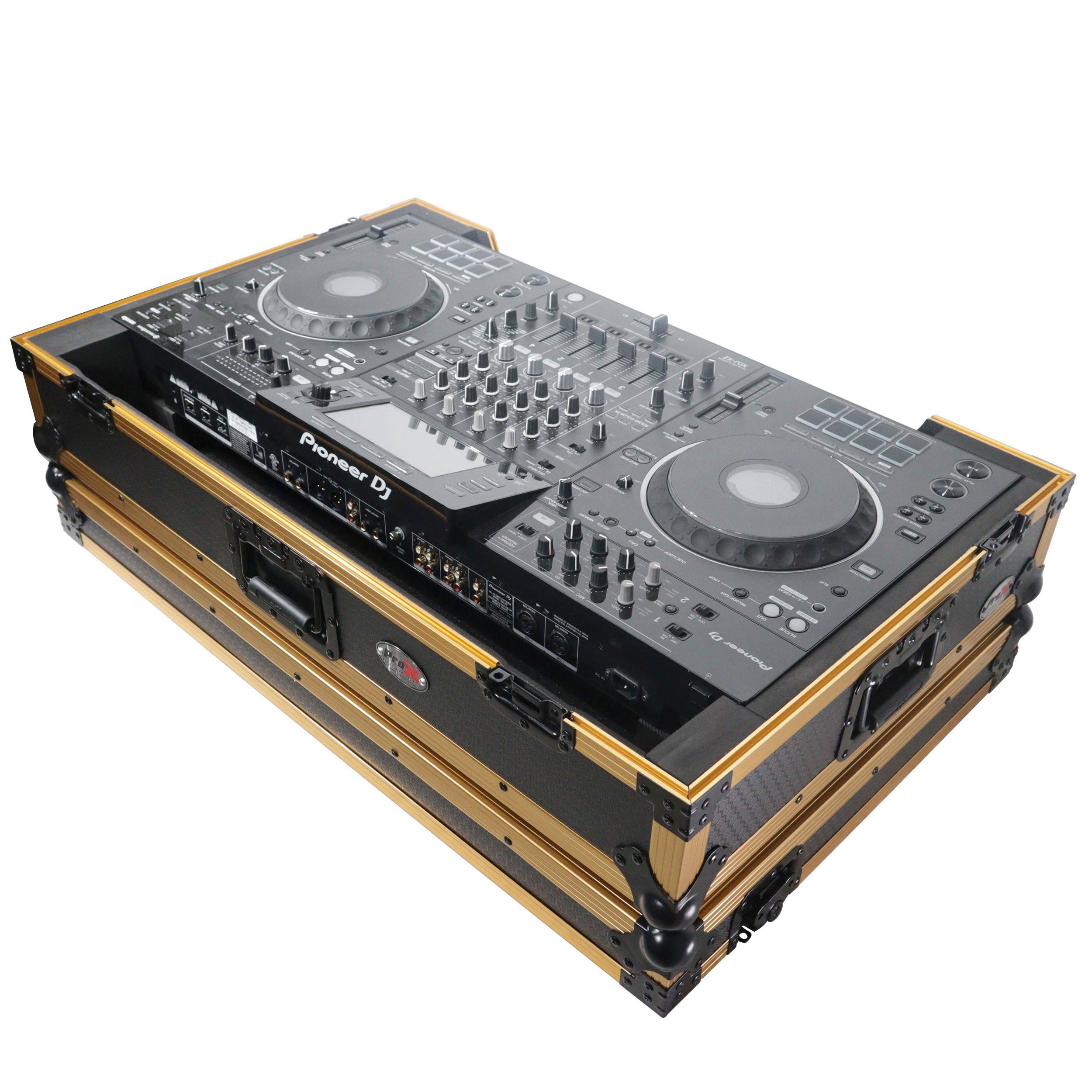 Prox Flight Case for Pioneer DJ XDJ-XZ Hard Road Gig Ready w/ Wheels