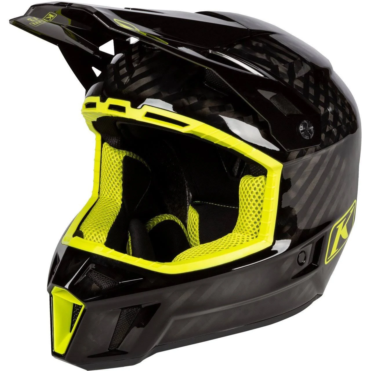 Klim F3 Carbon Helmet - Hi Vis XL