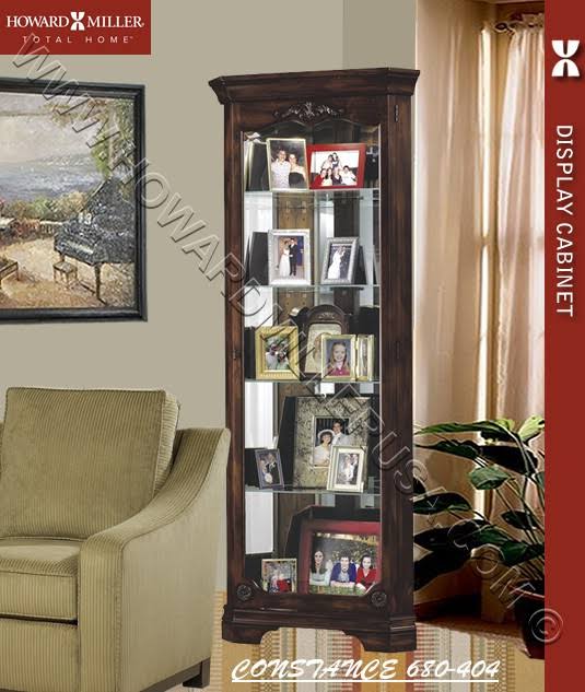 Howard Miller Constance Corner Curio Cabinet