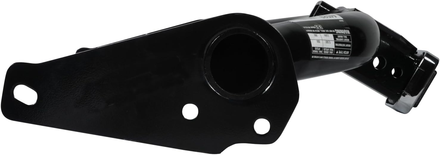 Reese Towpower 44529 Class III Custom-Fit Hitch with 2" Square Receiver opening, includes Hitch Plug Cover,black