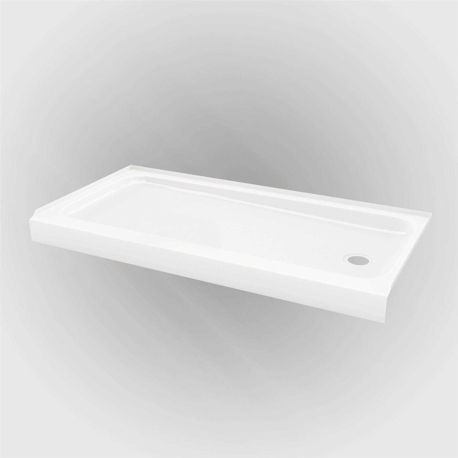 Proflo Bannack 60 x 30 Rectangular Shower Base with Single Threshold - Shop Hardware Tools Online Store