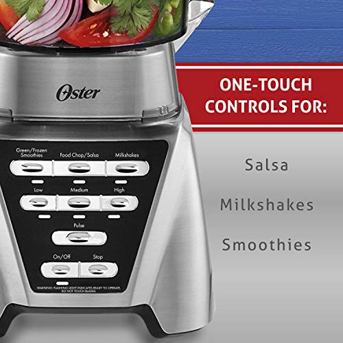 Oster Blender | Pro 1200 with Glass Jar, 24-Ounce Smoothie Cup
