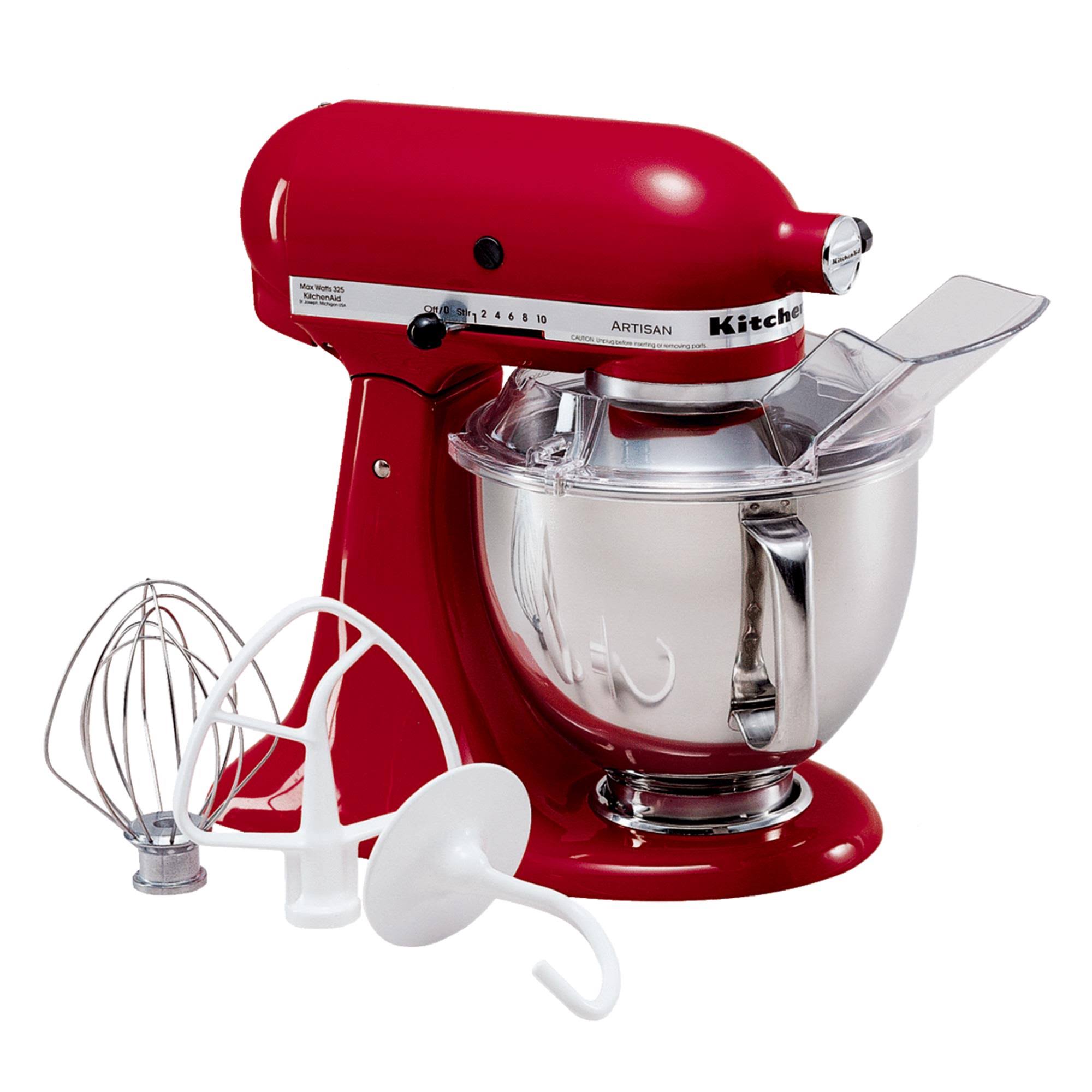 KitchenAid Artisan KSM150PSER 5-Quart Stand Mixer - Empire Red