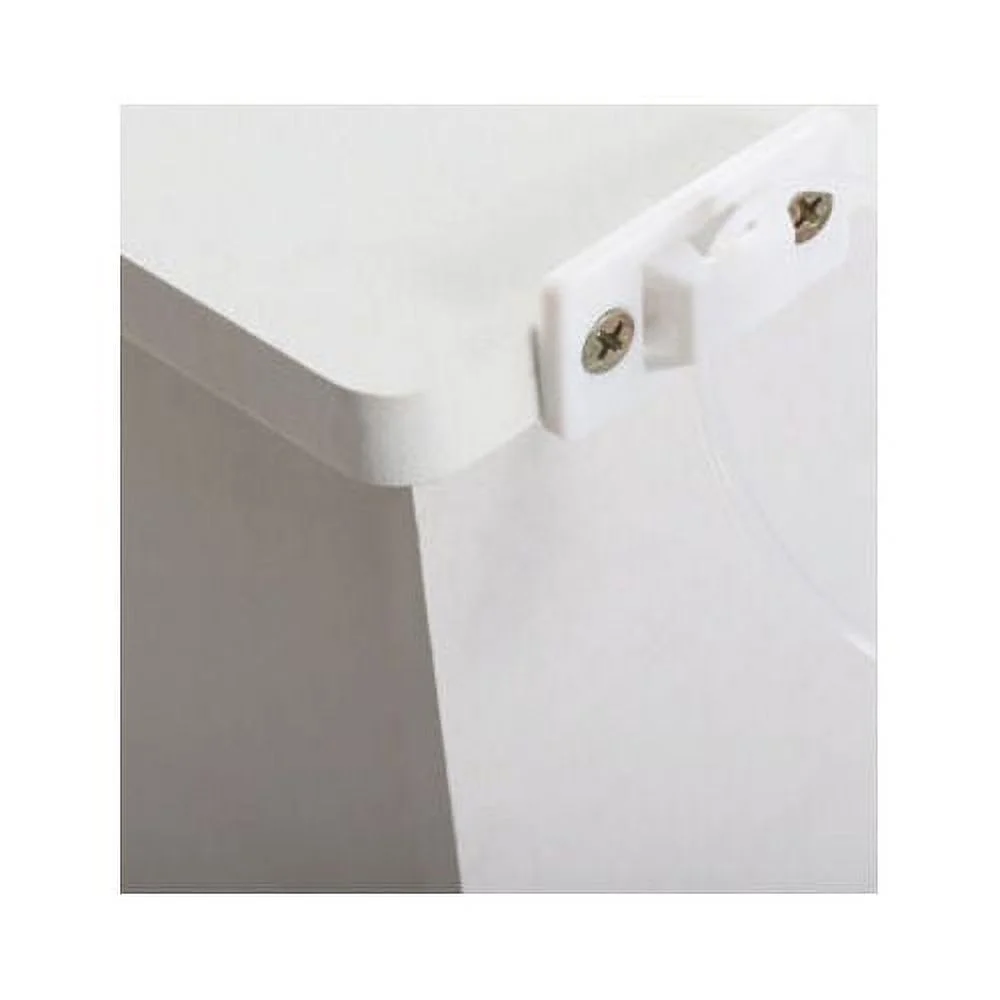 White Kitchen Storage Cabinet Wooden 3 Drawers 2 Door Cupboard Free Standing