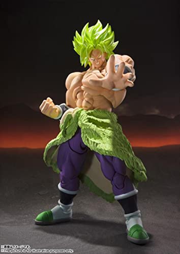 TAMASHII NATIONS - Dragon Ball Super: Broly - Super Saiyan Broly Full Power, Bandai Spirits S.H.Figuarts Action Figure