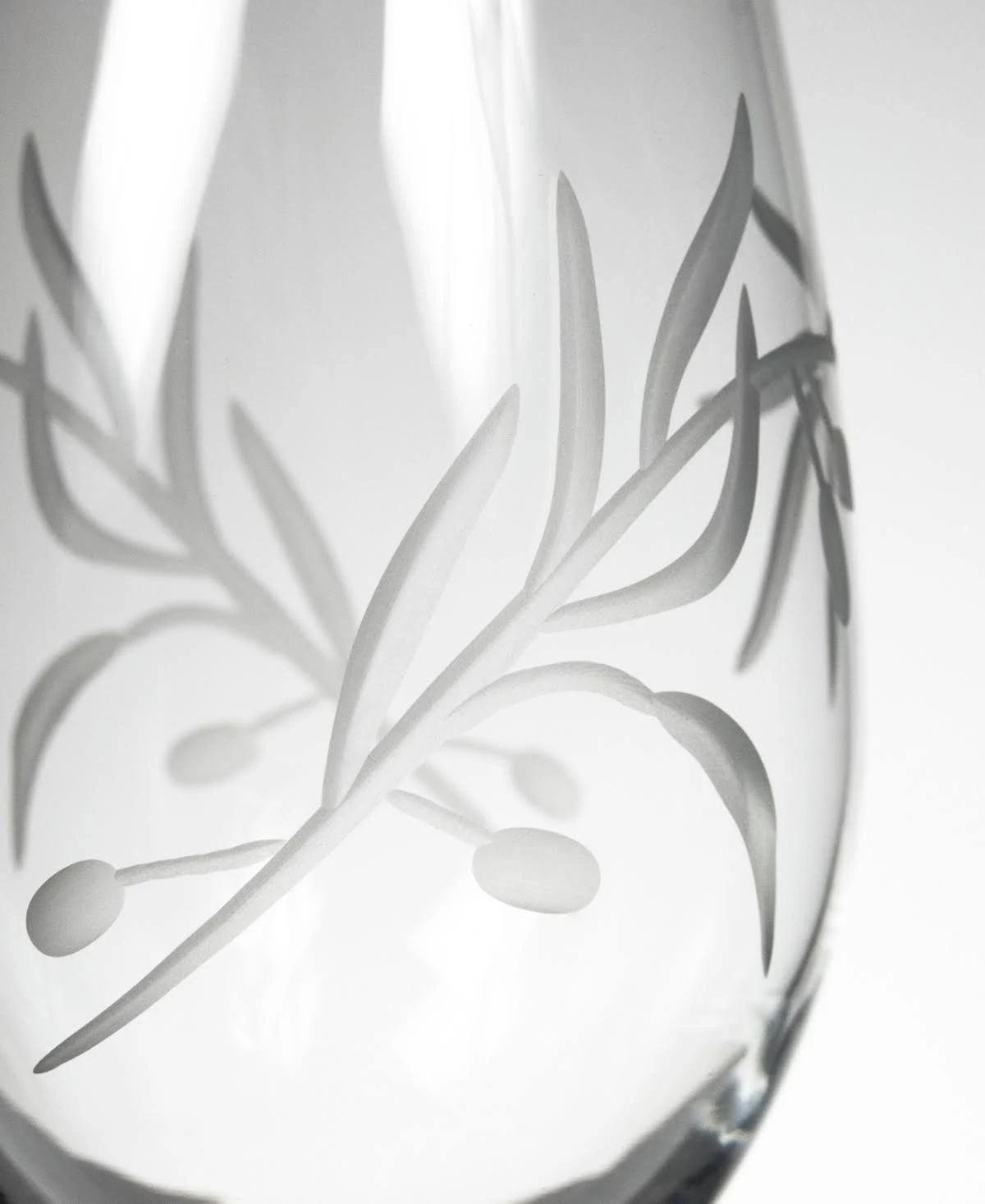Rolf Glass Olive Branch 18 oz. Clear All Purpose Wine Glass (Set of 4)