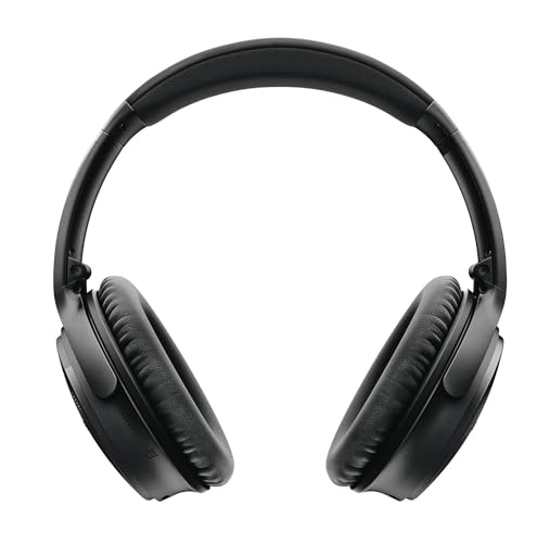 Bose QuietComfort 35 (Series II) Wireless Headphones, Noise Cancelling - Black (Renewed)