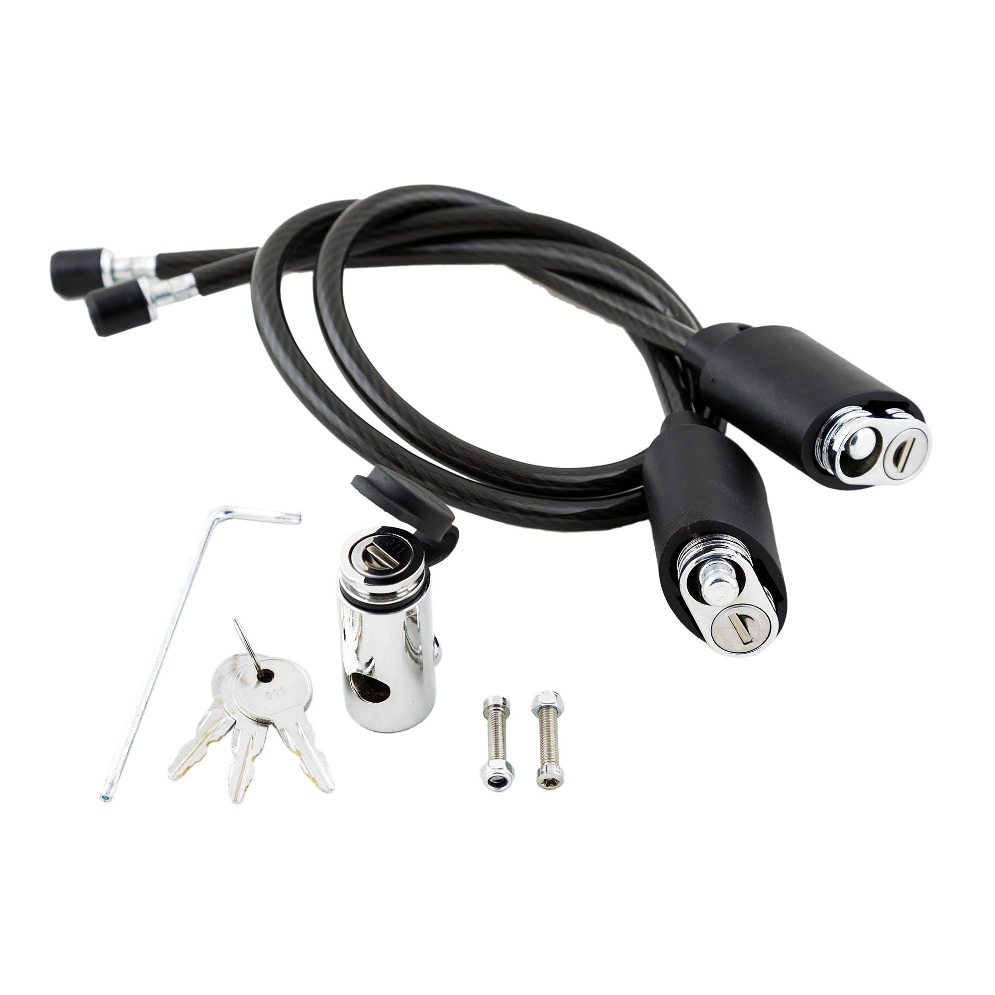 Kuat TRANSFER Cable Lock u0026 Hitch Pin Kit - Triple