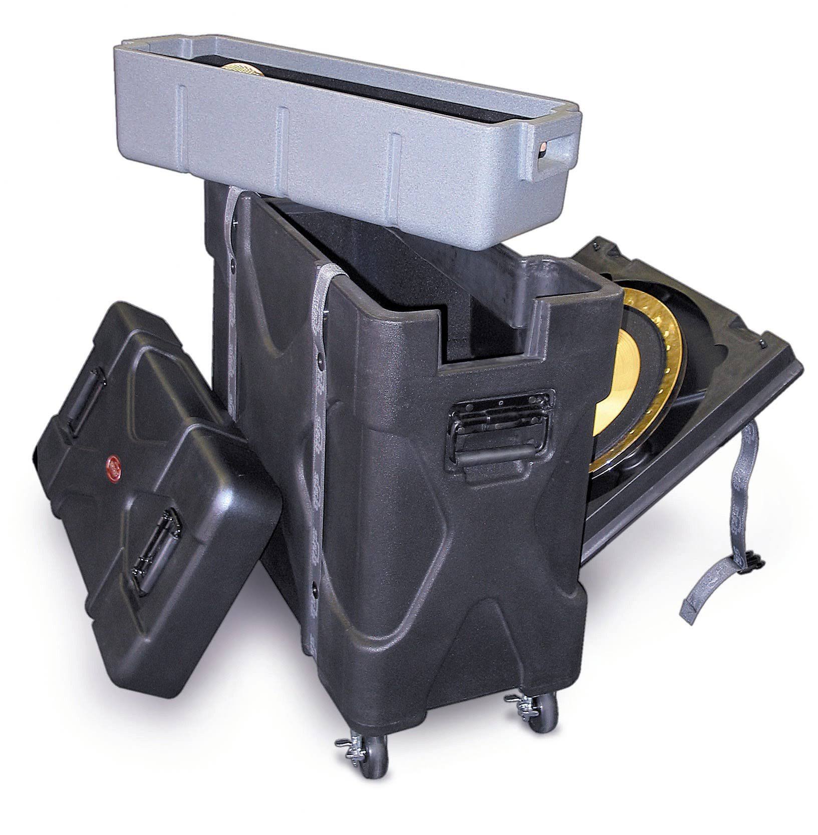 SKB Trap X2 Drum Hardware Case w/Cymbal Vault