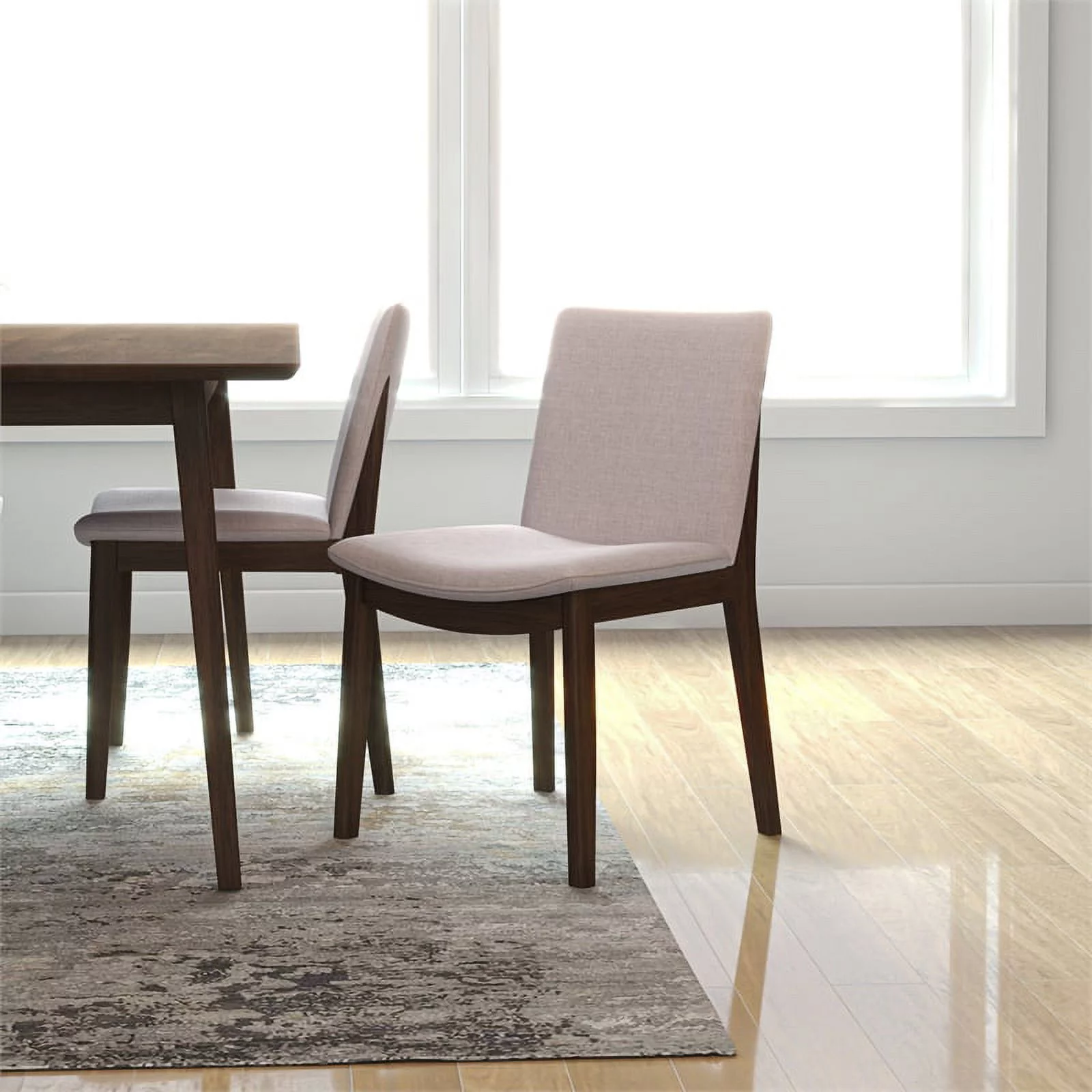 Bridget Mid Century Modern Dining Room Table Set for 4