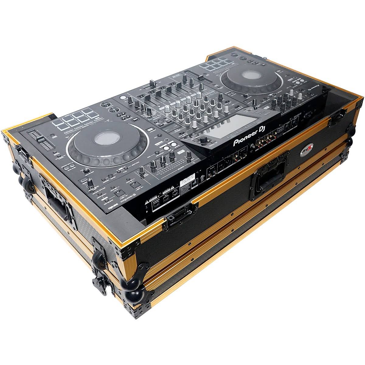 Prox Flight Case for Pioneer DJ XDJ-XZ Hard Road Gig Ready w/ Wheels