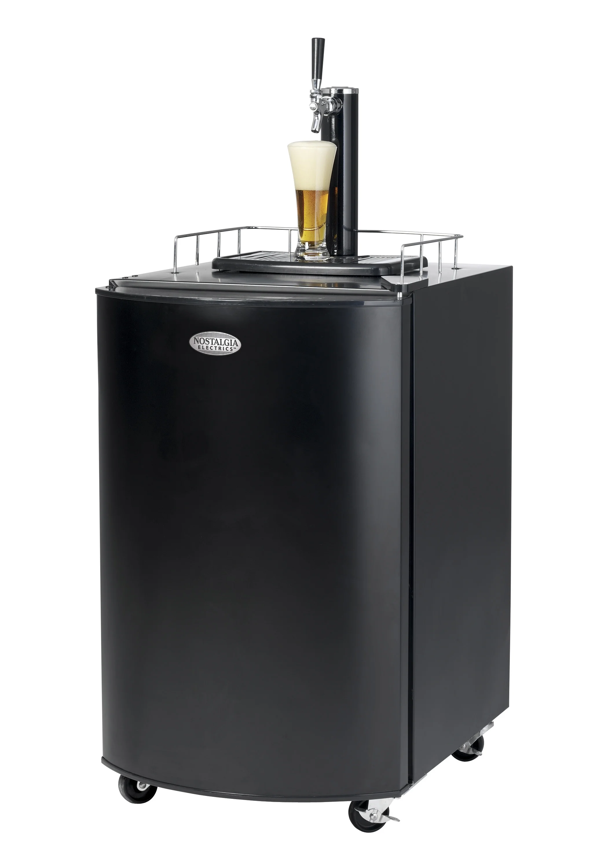 Nostalgia Electrics KRS2100 Black Kegorator