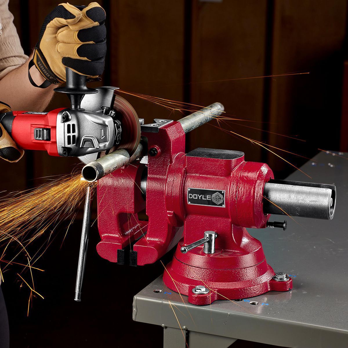 DOYLE 5 in.  Multipurpose Vise with Anvil