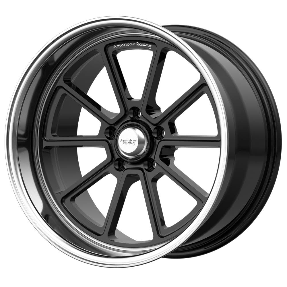 American Racing VN510 Draft Gloss Black 20x10 5x4.75 6mm (VN51021034306)