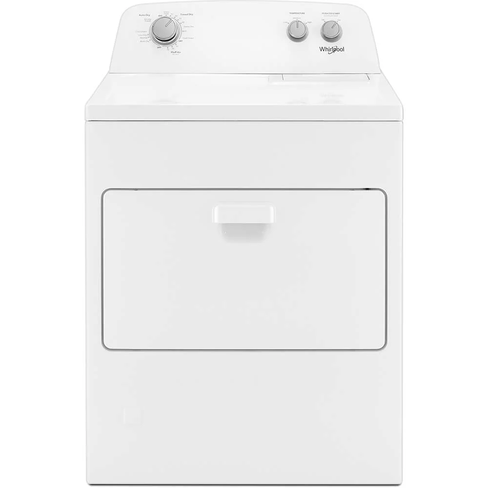 Whirlpool Brand New WGD4850HW 7.0 Cu. ft. Auto Dry Gas Dryer - White, Dimensions -Height 43", Width 29".