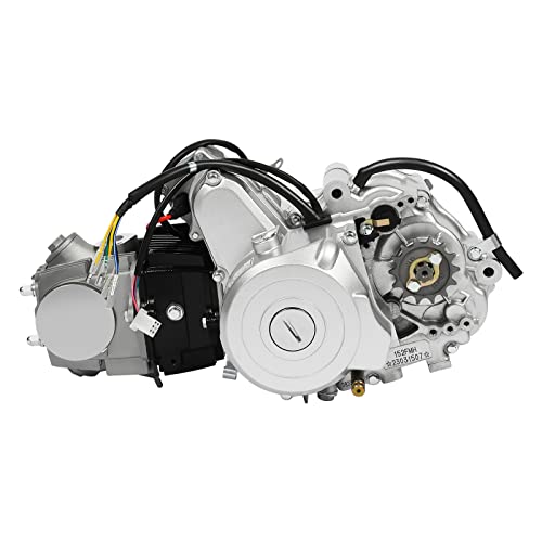 140cc 4 Stroke Engine Motor, Complete Engine Kit Single Cylinder Horizontal Pit Dirt Bike Engine Motor 4-speed Transmission Manual Clutch CDI for CRF50 CRF70 XR50 XR70 Z50R Z50 CT70