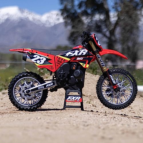 Losi RC Motorcycle Promoto-MX 1/4 Motorcycle Ready-to-Run Battery and Charger Not Included FXR LOS06000T1 Red