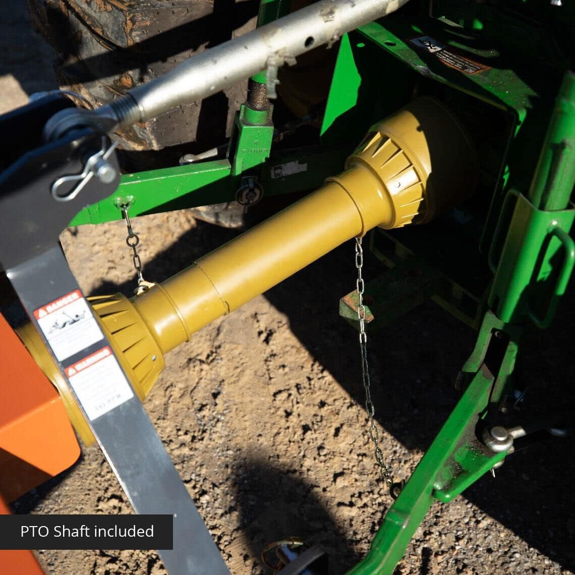 Titan Attachments 4 FT Snow Blower, Category 1, 3 Point PTO Driven, Directional Snow Chute