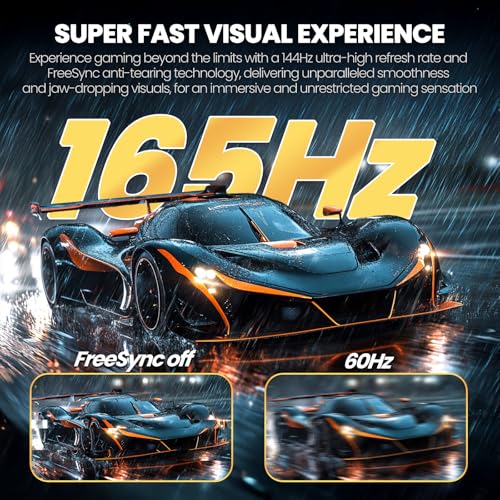CRUA 30Inch Ultrawide Curved Monitor, 21:9 WFHD(2560x1080P) VA Computer Monitor, 120% sRGB 100HZ 1500R PC Monitors Support FreeSync, Wall-Mounted, with HDMI/DP Display Port-Black