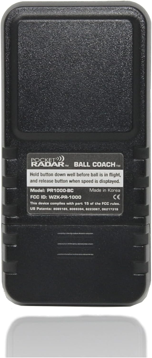 Pocket Radar Ball Coach Pro-Level Speed Training Tool and Radar Gun Bundle with Rapid Charger with Four Rechargeable Batteries, Waterproof Tripod with Bluetooth (3 Items)